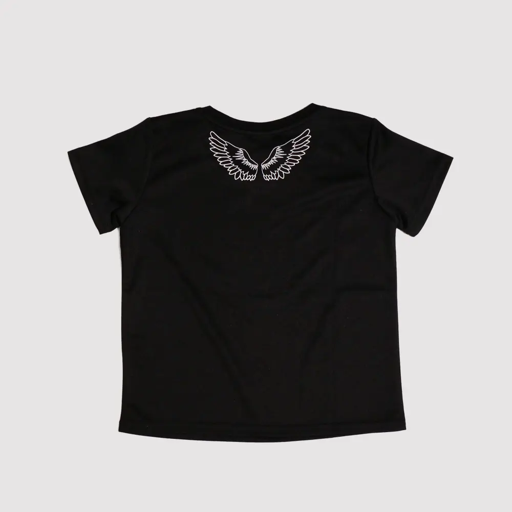 網眼布透氣酷帥暗黑短袖兒童T