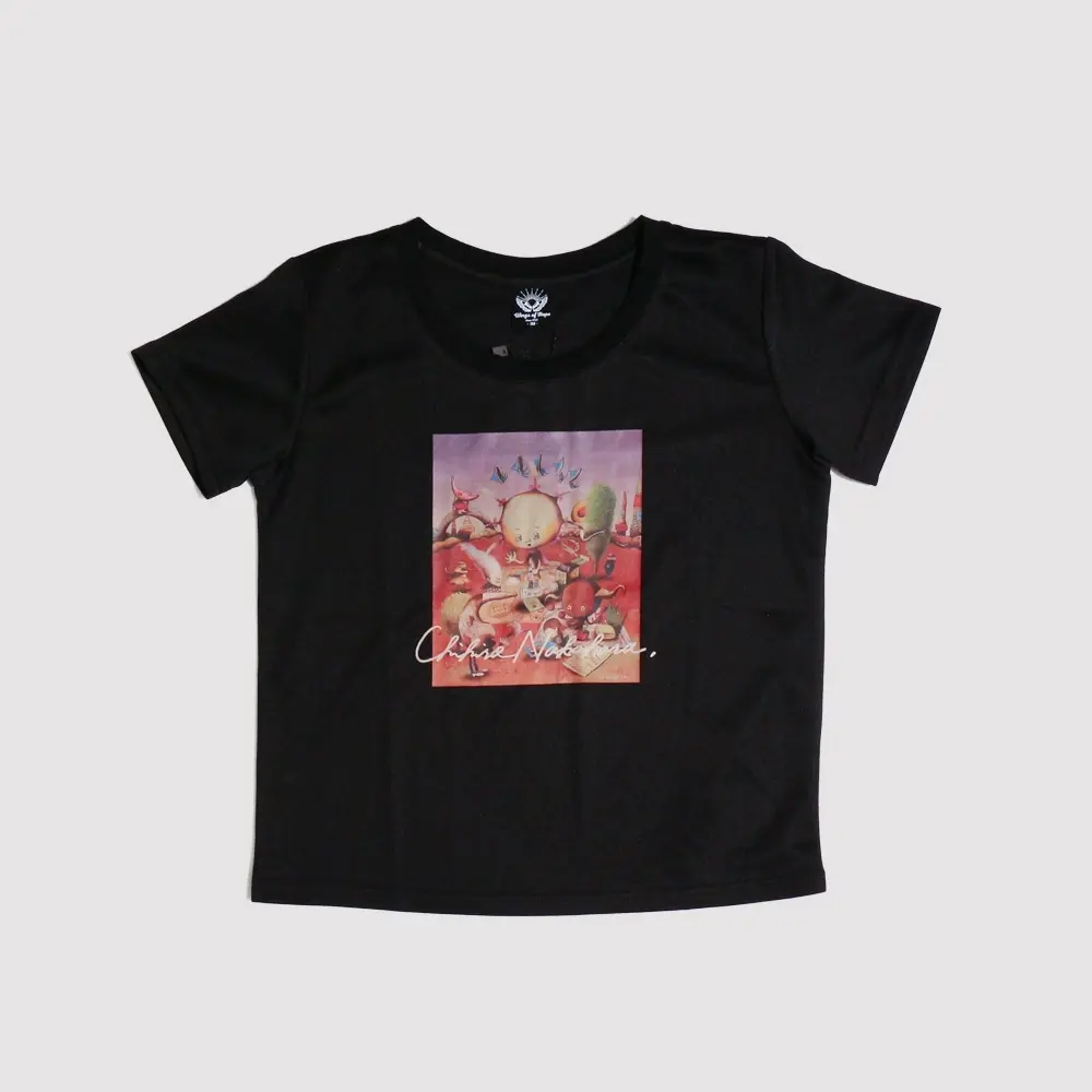 網眼布透氣酷帥暗黑短袖兒童T