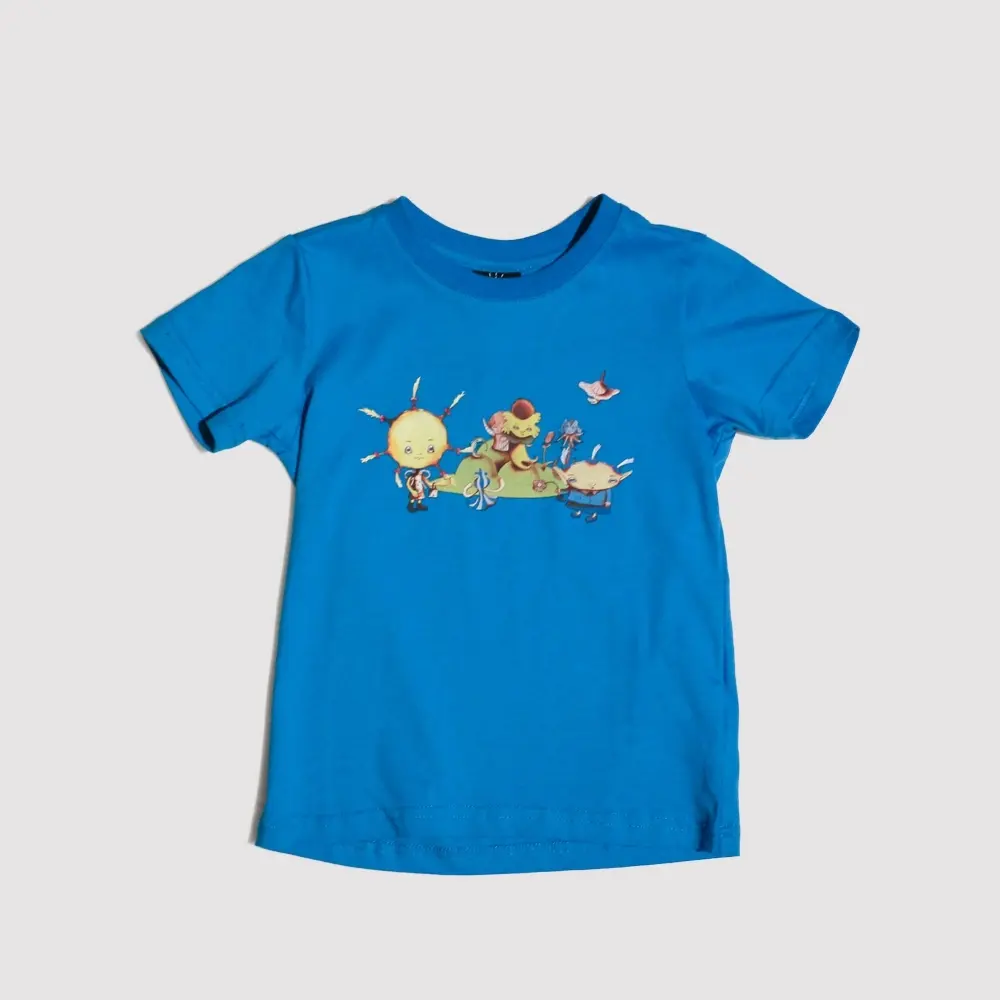 歡樂出遊天氣晴純棉兒童T