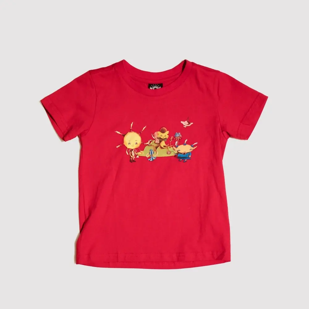 歡樂出遊天氣晴純棉兒童T