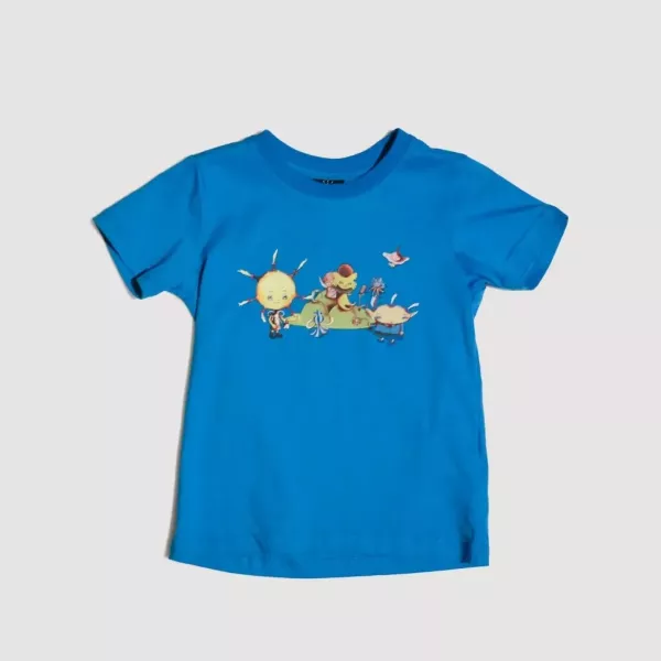 歡樂出遊天氣晴純棉兒童T